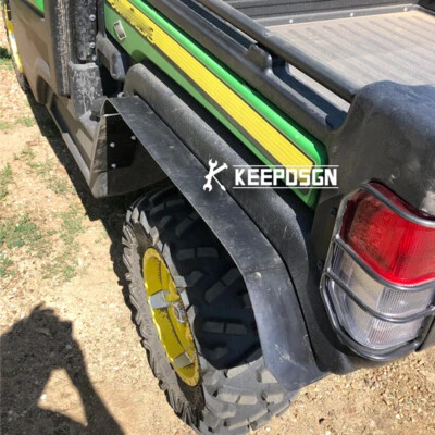 4PCS For John Deere 835R Gator ATV Fender Flares Extra Wide Wheel Arch Body Kit - Image 1 of 4