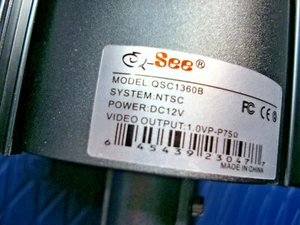 Q-See Security Camera QSC1360B  - Excellent Condition - Picture 1 of 10