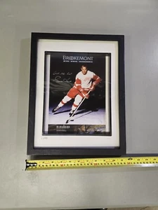 Gordie Howe Mr. Hockey Auto Framed autograph Photo Habanero Brookemont NO COA - Picture 1 of 11