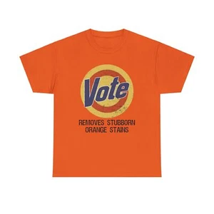 Vote Election 2024 Removes Orange Stains Tide t-shirt - Picture 1 of 25