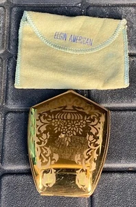Vintage Elgin American Ladies Powder Compact - Picture 1 of 13