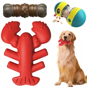Juguetes chirriantes para perros para masticadores agresivos, juguetes para masticar duraderos, masticable indestructible - Imagen 1 de 31