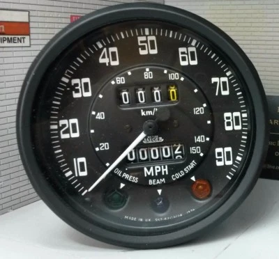 Land Rover Series 3 Jaeger Smiths Speedo & Trip LWB 7.50 OEM 579188 RTC5035 V8 - Image 1 of 3