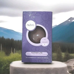 Sujetador sin tirantes adhesivo súper ligero NuBra Feather Lite (F700) CHOCOLATE (D) $162. - Imagen 1 de 8