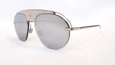 DIOR Sunglasses Evolution2 145 Gold Metal Mirrored Aviator MADE IN ITALY - New - Image 1 of 4