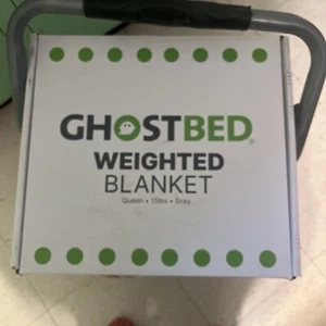 Ghostbed Weighted Blanket Queen Gray 15 Lbs New in box - Picture 1 of 2