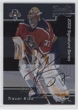 2002-03 ITG Be A Player Signature Series 2001-02 Buybacks Trevor Kidd #185 Auto
