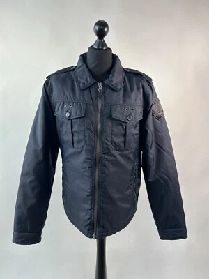 Chaqueta de bombardero Schott para hombre cremallera completa abrigo de vuelo vintage talla XXL Foto 1 de 4
