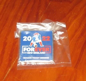 2022 New England Patriots Season Ticket Member Forever New England Pin NFL - Bild 1 von 3