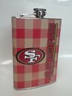 Personalized 49ers Vinyl Wrap Flask