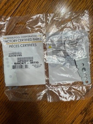 2 soportes de montaje originales Whirlpool WP8269145, 8269145  Foto 1 de 2