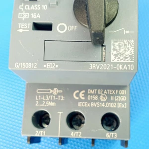 Circuit Breaker 3RV2021-0KA10 (0.9-1.25A) For Siemens - Picture 1 of 3