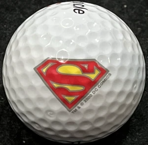Superman Logo Golf Ball 2000 DC Comics - Picture 1 of 6