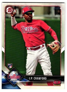 2018 Bowman #71 J.P. Crawford - Picture 1 of 2