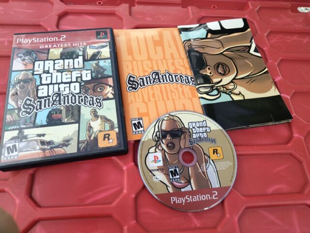 GTA San Andreas Original - PS2 - Sebo dos Games - 10 anos!