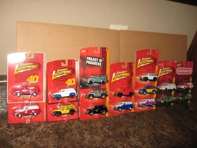 Johnny Lightning Lot of 16 1950 Chevy 3100 Panel Delivery Suburban Bus Forever - Image 1 of 4