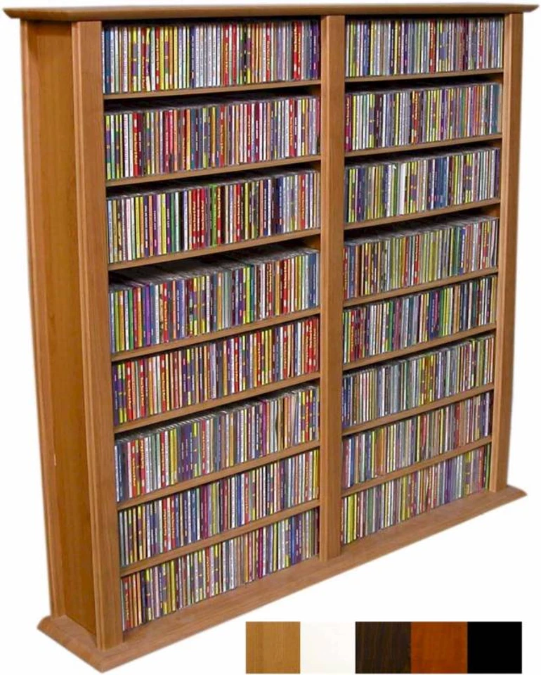 928 CD 468 DVD Wall Tower Storage DVD CD Rack -5 colors - Image 1 of 1