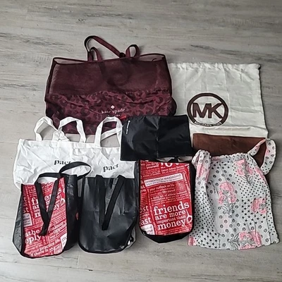 Lot of Bags Different Brands Lululemon, Kate Spade, Free People, Pact, MK - Image 1 of 4