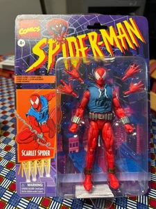 Marvel Legends Scarlet Spider Hasbro Spiderman Retro Collection - Imagen 1 de 2