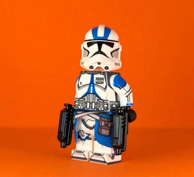 LEGO Star Wars Custom Minifig (1x) 501st Legion Clone Trooper Lieutenant - Bild 1 von 4