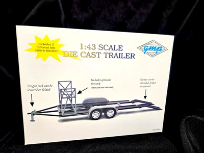 GMP Die Cast Trailer 1:43 Scale Inv. #3630 - Image 1 of 2