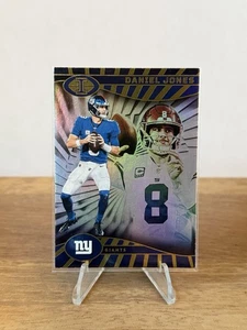 2024 Panini Illusions Football Daniel Jones-#64 Base Holo. New York Giants - Picture 1 of 2