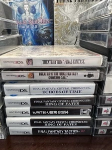 Final Fantasy DS / 3DS Lot (Theatrythm, Crystal Chronicles, Tactics, etc.) - Picture 1 of 5