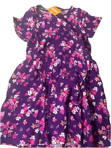 Girls Size 6 Gymboree Purple Floral Dress- NWT - Picture 1 of 2