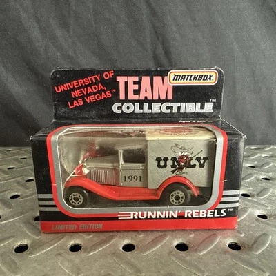 Matchbox 1991 escala 1/64 - equipo UNLV coleccionable Ford modelo T - nuevo en caja Foto 1 de 4