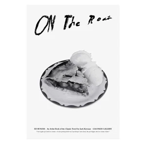 JACK KEROUAC "ON THE ROAD" ED RUSCHA ARTIST BOOK PROMOTIONAL POSTER - APPLE PIE - Picture 1 of 1