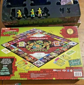 🔥Teenage Mutant Ninja Turtles Monopoly Collector's Edition Boardgame - Picture 1 of 17