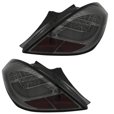 Juego de luces traseras LED mate para Opel Corsa D 3 puertas 04.2006-2014 Lightbar - Imagen 1 de 4