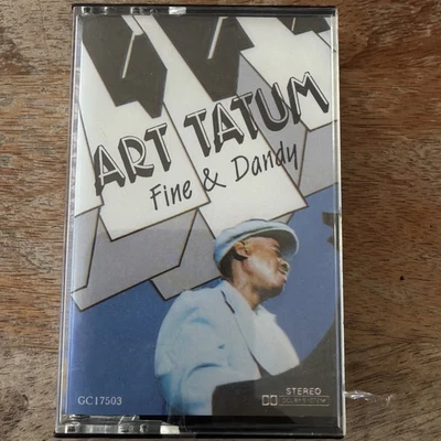 Art Tatum CASSETTE TAPE jazz piano Fine & Dandy EUC - Image 1 of 3