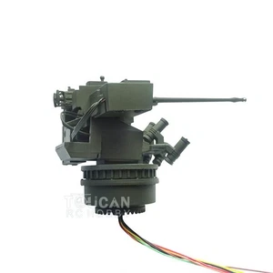 Stazione d'arma in metallo per carro armato 1/16 Leopard2A6 3889 RC TK16 parti piastra principale - Foto 1 di 8