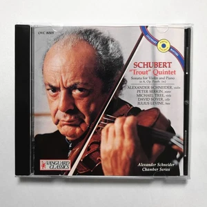 Schubert "Forelle" Quintett Alexander Schneider CD 1991 Vanguard Classics OVC 8005 - Bild 1 von 3