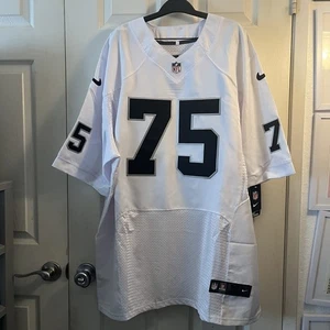 100% Authentic Howie Long Vintage Nike Oakland Raiders Jersey Size 60 5XL Mens - Picture 1 of 9