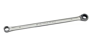 Britool Hallmark RRXL10 Extra Long Flat Ring Spanner With Ratchet Ring 10mm - Picture 1 of 8
