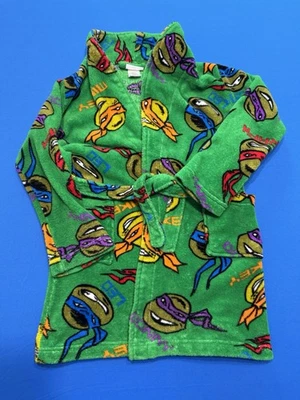 Nickelodeon Teenage Mutant Ninja Turtles Boys 8 Bathrobe Fleece Super Soft  - Image 1 of 2