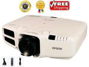 Epson Pro G6270W 3LCD Projector 6500 Lumens Large Venue Professional HDMI Bundle - Picture 1 of 9