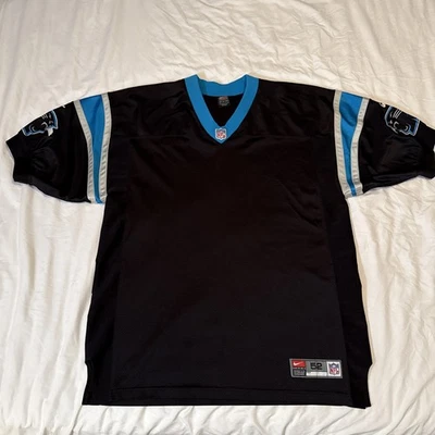 Carolina Panthers Vintage Nike On Field Auténtica Camiseta en Blanco Para Hombre Talla 52 XXL Foto 1 de 4