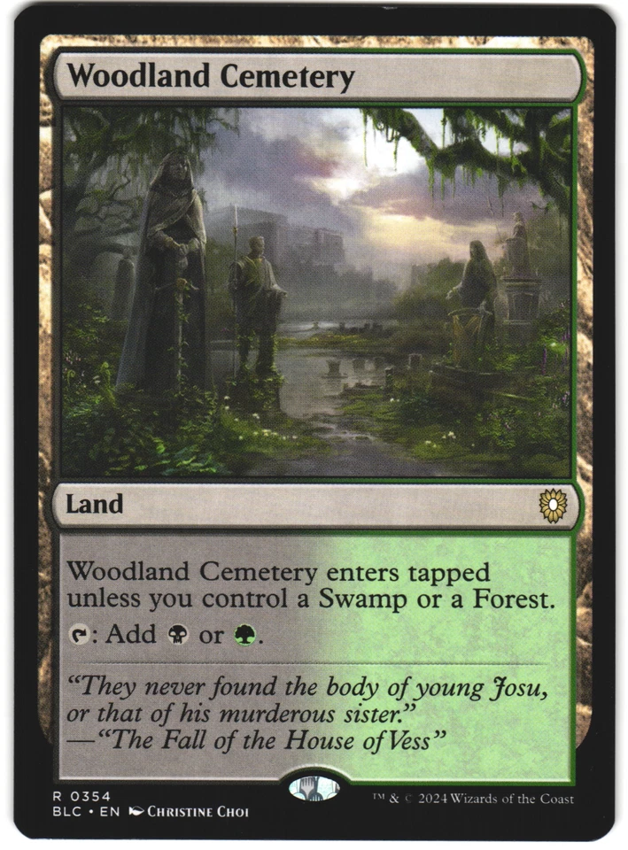MTG | Woodland Cemetery | Commander: Bloomburrow | NM | EN - Bild 1 von 1