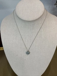 Collar Tiffany & Co "Please Return To" de plata esterlina con doble corazón 16" - Imagen 1 de 13