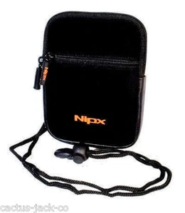 QUALITY NIPX BLACK WATERPROOF CAMERA BAG N-2026(M) 13CM 5.1", NEW & UNOPENED - Picture 1 of 4