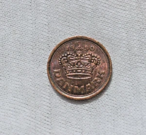 1990 Denmark 25 Ore; Circulated; - Picture 1 of 2