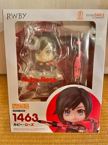 Nendoroid RWBY Ruby Rose Figure #1463 Good Smile Company Used Japan Excellent Cover