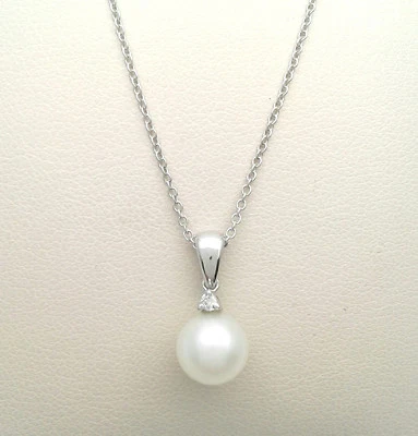 Cadena de Oro 18 CT 750 Diamante Y Perla De DONNA ORO De GIOIELLERIA AMADIO - Imagen 1 de 2