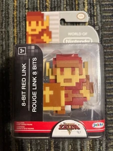 LEGEND OF ZELDA 8-BIT RED LINK JAKKS PACIFIC WORLD OF NINTENDO 2.5" SERIES 1-6 - Picture 1 of 2