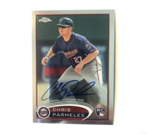 CHRIS PARMELEE 2012 Topps Chrome Rookie Autograph #162 Minnesota Twins 1B - Picture 1 of 3