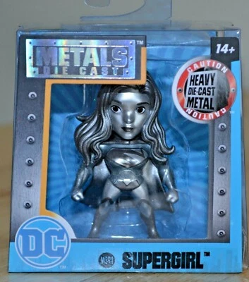 Jada Toys Metals Die-Cast DC Comics 3" Supergirl (variante de aleación de metal) M394 Foto 1 de 4
