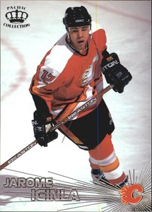 1997-98 (FLAMES) Pacific Silver #12 Jarome Iginla